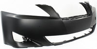 Front Bumper Cover Primed Without Washer Holes Direct Replacement Compatible With 2006-2008 Lexus IS250 / IS350 LX1000163 5211953925