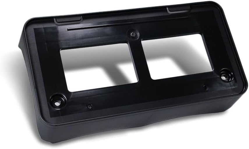 AUTOS PARTS PLUS Front License Plate Bracket Textured Direct Replacement Compatible with 2016-2023 Toyota Tacoma TO1068134 7510104011