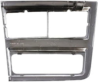 Set Of 2 Front Head Light Bezel Left Driver & Right Passenger Side Direct Replacement Compatible With 1989 R2500 / 1989-1991 R3500 GM2513162 GM2512161 15628670 15628669