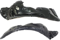 Set Of 2 Front Fender Liner Right Passenger & Left Driver Side Direct Replacement Compatible With 2014-2017 Honda Odyssey HO1249151 HO1248151 74101TK8A10 74151TK8A10