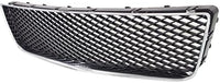 Front Bumper Grille Chrome Shell With Primed Insert Plastic Direct Replacement Compatible With 2006-2013 Chevrolet Impala / 2014-2016 Limited GM1036107 10333712
