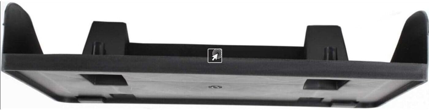 Front License Plate Bracket Direct Replacement Compatible with 1994-2001 Dodge Ram 1500/1994-2002 2500/3500 CH1068108 55295455AE