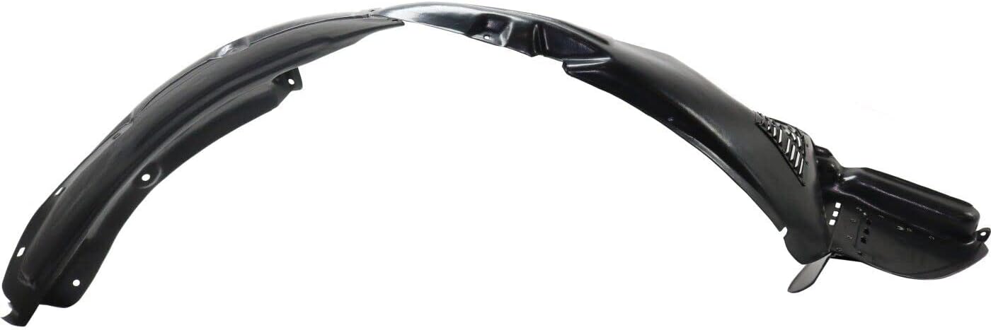 Front Fender Liner Right Passenger Side Direct Replacement Compatible With 2010-2012 Hyundai Santa HY1249123 868200W200