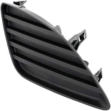 Set Of 2 Front Fog Light Cover Textured Left Driver & Right Passenger Side Direct Replacement Compatible With 2010-2011 Toyota Camry TO1038130 TO1039130 5212706140 5212806140