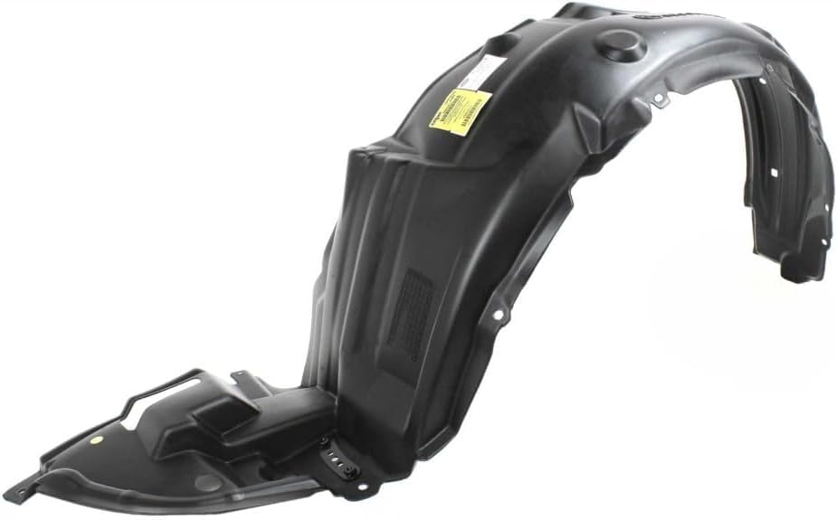 Front Fender Liner Vacuum Form Left Driver Side Direct Replacement Compatible With 2009-2010 Toyota Corolla TO1248149 5387602260