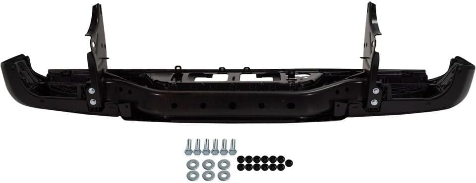 Step Bumper Assembly Primed Steel With Park Assist Sensor Holes Without Towing Hitch Direct Replacement Compatible With 2016-2023 Toyota Tacoma TO1103133 5215904030-PFM