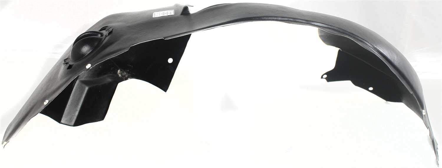 Front Fender Liner Left Driver Side Direct Replacement Compatible With 1996-2000 Dodge Caravan/Plymouth Grand Voyager CH1248110 4860309