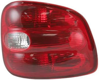 Set Of 2 Tail Light Lens And Housing Flareside Right Passenger & Left Driver Side Direct Replacement Compatible With 1997-2000 Ford F-Series FO2801135 FO2800135 F85Z13404BA