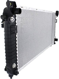 Front Radiator Aluminum Core Direct Replacement Compatible With 2014-2015 Chevrolet Silverado/GMC Sierra 1500/2015-2017 Suburban / 2016 Yukon GM3010565 84207656