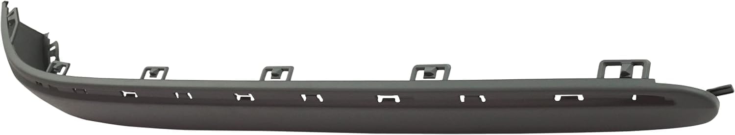 Rear Bumper Outer Molding Without Chrome Insert Right Passenger Side Direct Replacement Compatible With 2003-2006 Mercedes Benz E-Class MB1159108 2118800412