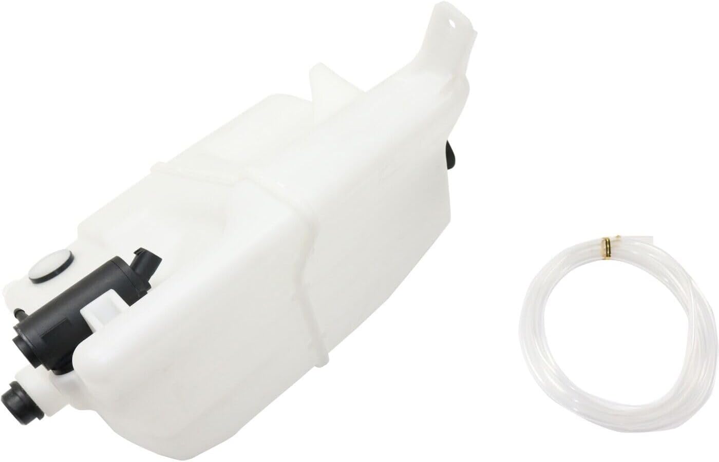 Front Washer Reservoir Windshield Expansion Tank With Pump Or Cap Direct Replacement Compatible With 2016-2023 Toyota Tacoma TO1288228 8531504100-PFM 8533004011 853160C060