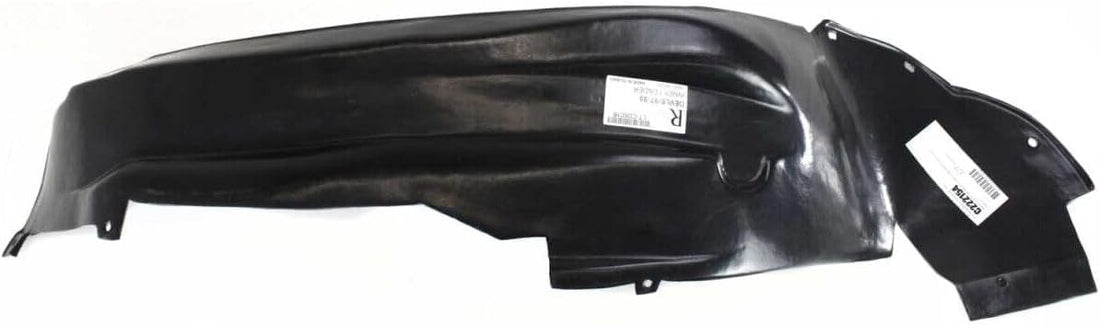 Front Fender Liner Rear Section Left Driver Side Direct Replacement Compatible With 1997-1999 Cadillac DeVille GM1248169 25665145