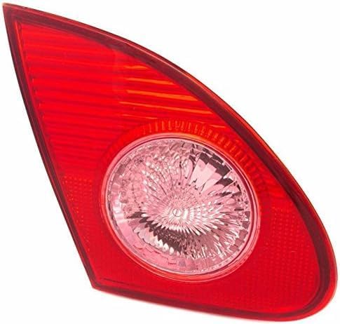 Tail Light Inner Left Driver Side Direct Replacement Compatible With 2003-2008 Toyota Corolla TO2886102 8168102030