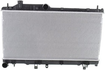 Front Radiator Aluminum Core Direct Replacement Compatible With 2012-2016 Subaru Impreza SU3010656 45119AG010