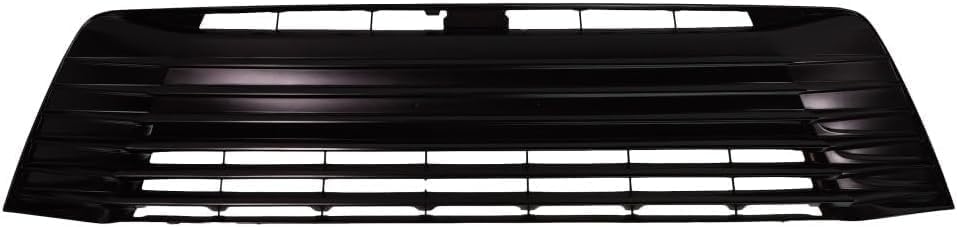 Front Bumper Grille Primed Plastic Direct Replacement Compatible With 2018-2020 Toyota Sienna TO1036201 5310208010