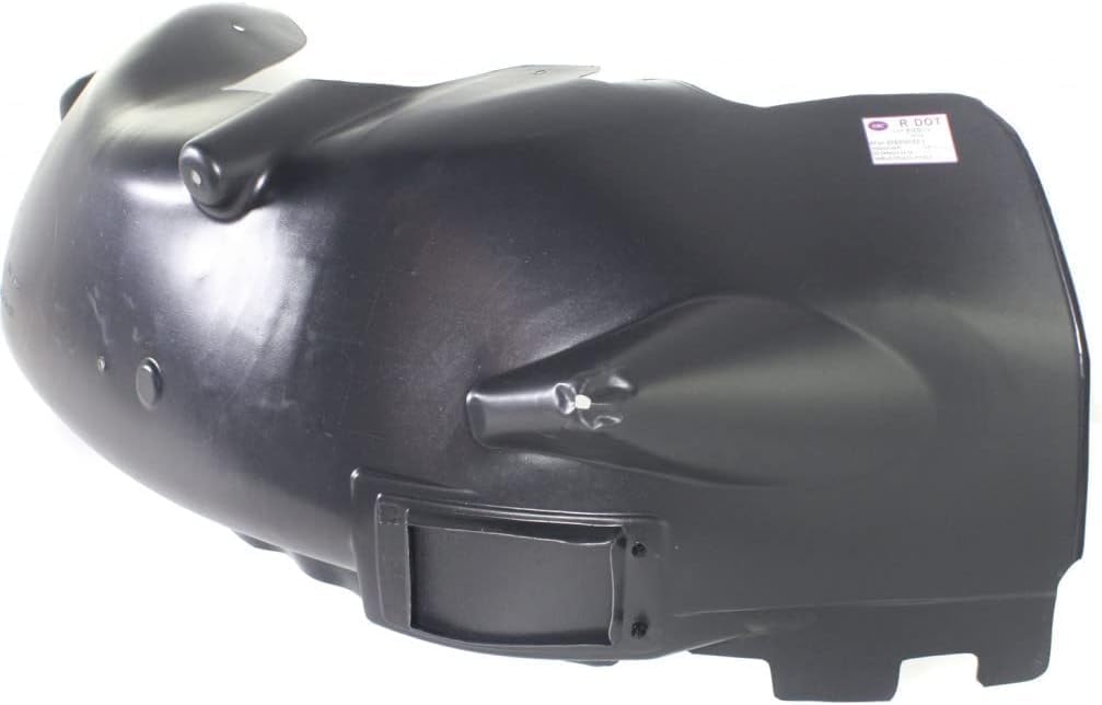 Front Fender Liner Right Passenger Side Direct Replacement Compatible With 2004-2006 Dodge Durango CH1251123 55362504AF