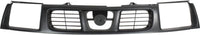 Front Grille Primed Direct Replacement Compatible With 1998-2000 Nissan Frontier NI1200181 623103S500