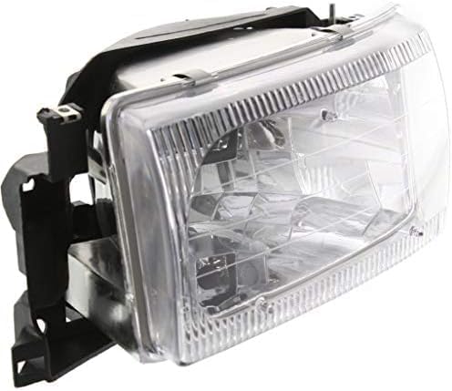 Set Of 2 Front Headlight Assembly Right Passenger & Left Driver Side Direct Replacement Compatible With 1996-1998 Mercury Villager/Nissan Quest NI2502119 NI2503119 F6XZ13N053BB