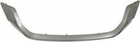 Front Bumper Upper & Lower Grille Textured + Molding + Set of 4 Trim Chrome Left Driver & Right Passenger Side Direct Replacement Compatible With 2013-2015 Honda Accord HO1036114