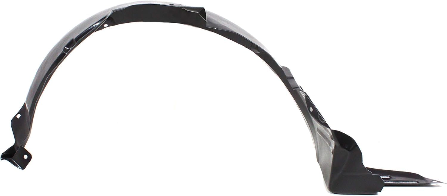 Front Fender Liner Left Driver Side Direct Replacement Compatible With 2003-2006 Hyundai Accent HY1250106 8681125500