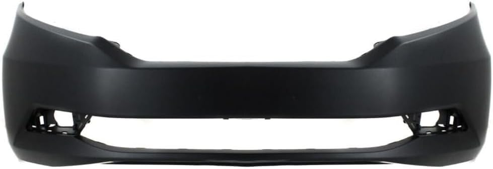 Front Bumper Cover Primed With Fog Light Holes Direct Replacement Compatible With 2011-2017 Honda Odyssey HO1000293 04711TK8A91ZZ