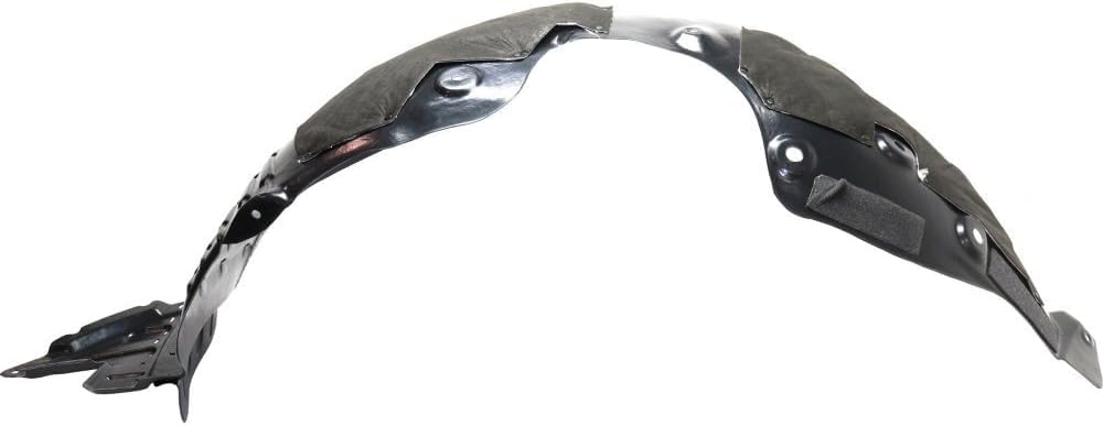 Front Fender Liner Right Passenger Side Direct Replacement Compatible With 2013-2016 Hyundai Santa Fe HY1249129 86812B8000
