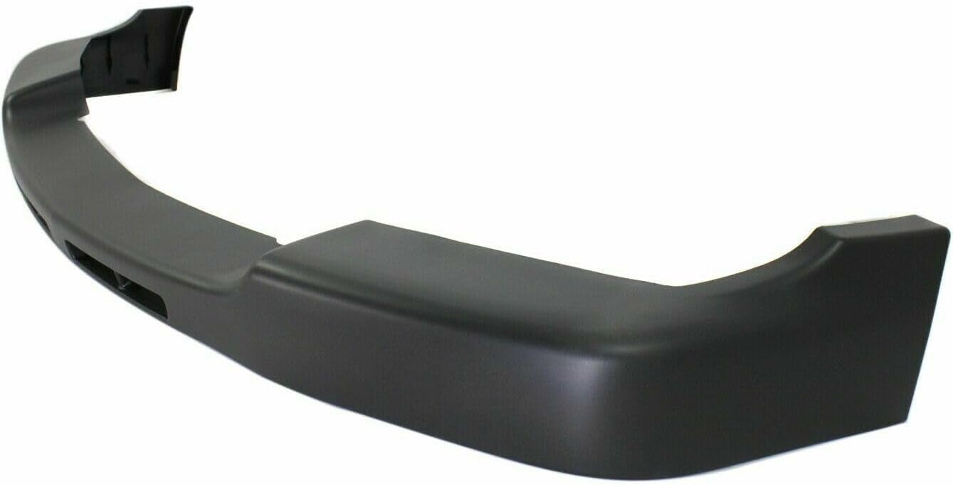 Front Bumper Upper Cover Textured + Filler Left Driver Side & Right Passenger Side Direct Replacement Compatible With 2001-2002 Chevrolet Silverado 2500HD 3500 GM1088166 GM1089166