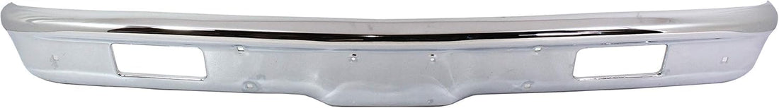 Front Bumper Chrome Steel Direct Replacement Compatible With 1971-1972 GMC/Chevrolet/Suburban C/K Series GM1002351 3990710