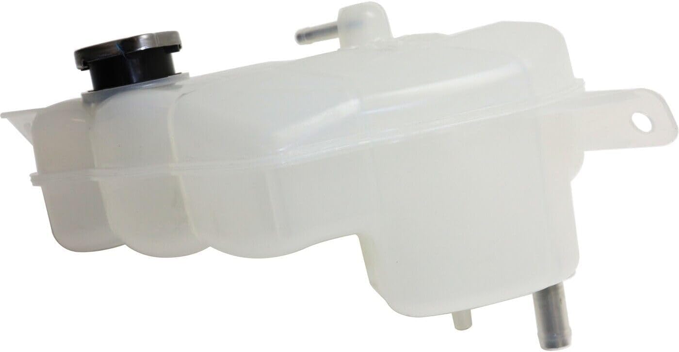 Front Coolant Reservoir Radiator Spare Tank With Cap Direct Replacement Compatible With 2007-2010 Chrysler Sebring / 2008-2014 Dodge Avenger CH3014148 5058511AE-PFM