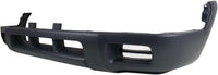 Front Bumper Chrome + Lower Valance Panel Primed Direct Replacement Compatible With 1998-2000 Nissan Frontier / 2000-2001 Xterra NI1002132 NI1095119 NI1095120 620149Z220