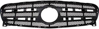 Front Grille Assembly Prime Shell And Insert Plastic Direct Replacement Compatible With 2015-2017 Mercedes Benz GLA250 MB1200188 1568801200