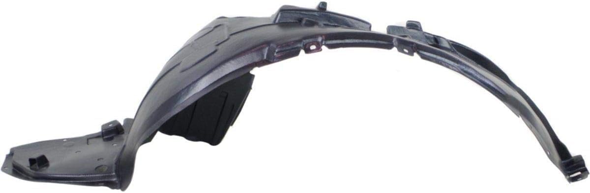 Front Fender Liner Left Driver Side Direct Replacement Compatible With 2015-2019 Nissan Versa NI1248139 638439KK0A-PFM