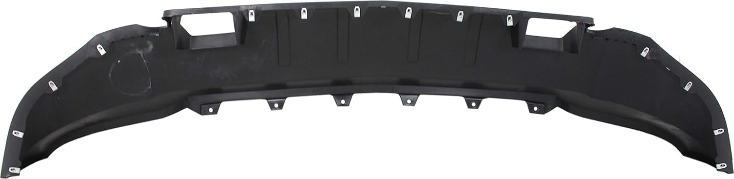 Front Lower Valance Deflector Textured Direct Replacement Compatible With 2015-2019 Chevrolet Silverado 2500HD / 3500HD GM1092252 22978557