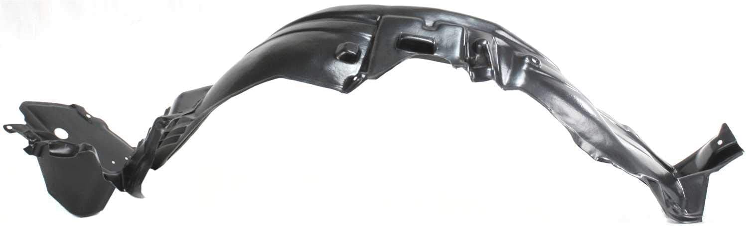 Front Fender Liner Right Passenger Side Direct Replacement Compatible With 1998-2005 Lexus GS300 / 1998-2000 GS400 / 2001-2005 GS430 LX1251103 5387530150