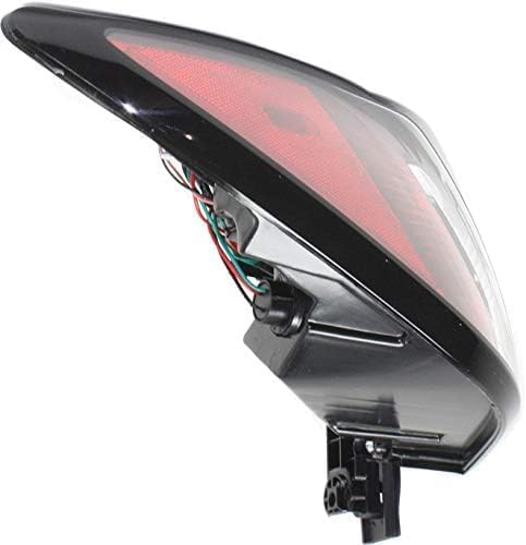 Tail Light Left Driver Side Direct Replacement Compatible With 2013-2017 Chevrolet Traverse GM2804112 23301756