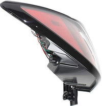 Tail Light Left Driver Side Direct Replacement Compatible With 2013-2017 Chevrolet Traverse GM2804112 23301756
