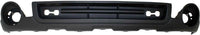 Front Bumper Face Bar Primed Steel + Lower Valance Air Deflector Textured + Fog Lamps Assembly Left & Right Side Direct Replacement Compatible With 2011-2013 GMC Sierra 1500