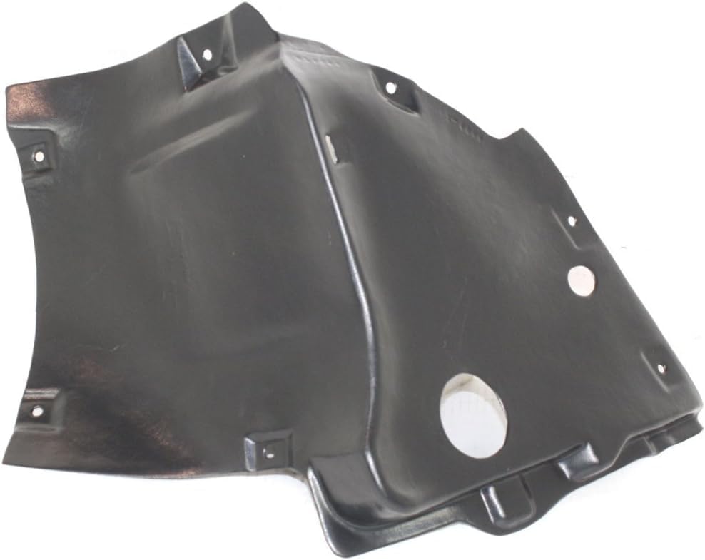 Front Lower Section Fender Liner Right Passenger Side Direct Replacement Compatible With 2003-2005 Mercedes Benz CLK-Class MB1249139 2098840422