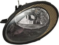 Set Of 2 Front Headlight Assembly Halogen Right Passenger & Left Driver Side Direct Replacement Compatible With 1998-1999 Ford Taurus FO2503157 FO2502157 XF1Z13008AA XF1Z13008BA