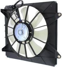 Front Radiator & A/C Condenser Cooling Fan Assembly Plastic Direct Replacement Compatible with 2008-2012 Honda Accord HO3113123 HO3115142 38616R40A01-PFM 38615R40A01 38