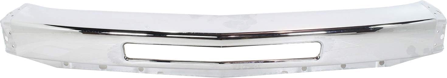 Front Bumper Impact Bar Steel + Grille + Lower Valance Air Deflector + End Caps + Headlights Left & Right Side Direct Replacement Compatible With 2007-2013 Chevrolet Silverado 1500
