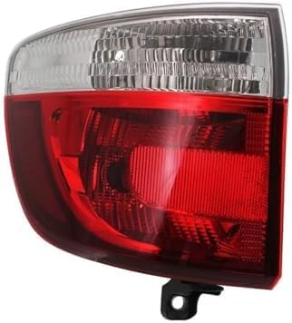 Set Of 2 Tail Light Outer Assembly Right Passenger & Left Driver Side Direct Replacement Compatible With 2011-2013 Dodge Durango CH2805103 CH2804103 55079136AG 55079137AG