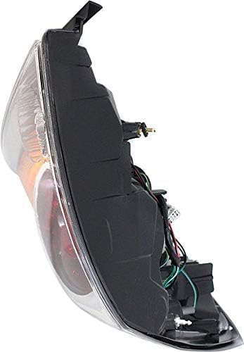 Tail Light Left Driver Side Direct Replacement Compatible With 2007-2012 Nissan Altima NI2800190 NI2800176 26555ZX00B 26555ZN50A