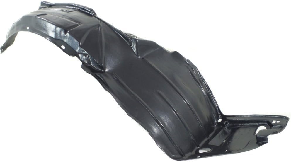 Front Fender Liner Right Passenger Side Direct Replacement Compatible With 2004-2005 Honda Civic HO1249122 74101S5BJ01