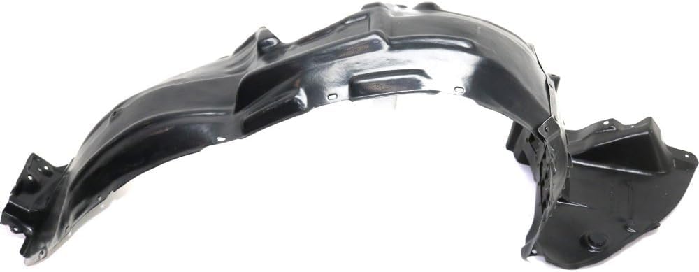 Front Fender Liner Right Passenger Side Direct Replacement Compatible With 2013-2015 Lexus RX450h / 2014-2015 RX350 LX1249121 538050E100