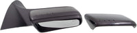 Front Power Mirror Non-Folding Heated With Primed & Textured 2 Caps Direct Replacement Compatible With 2008-2011 Ford Focus FO1321317 FO1321331 8S4Z17682CA-PFM