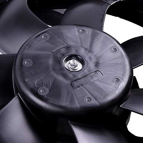 Front Radiator Dual Cooling Fan Shroud Assembly Plastic Direct Replacement Compatible with 2008-2012 Ford Escape/Mazda Tribute FO3115182 8L8Z8C607B