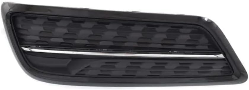 Set Of 2 Front Fog Light Cover Primed With Chrome Right Passenger & Left Driver Side Direct Replacement Compatible With 2014-2016 Acura MDX AC1039105 AC1038105 71102TZ5A00 71107TZ5A01