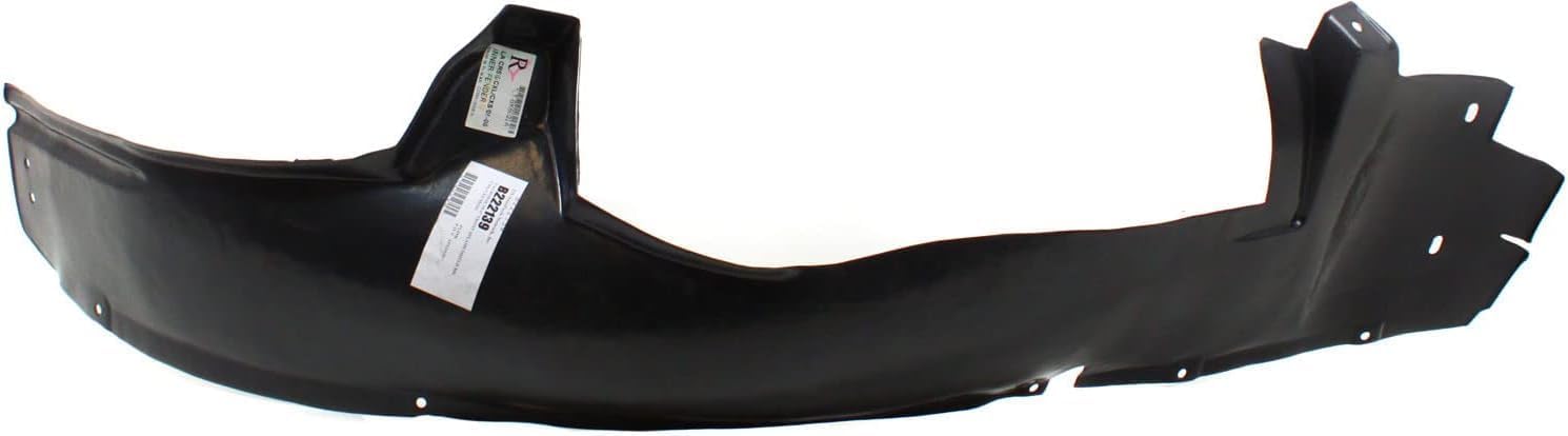 Front Fender Liner Right Passenger Side Direct Replacement Compatible With 2005-2009 Buick Allure/LaCrosse GM1251110 10363850