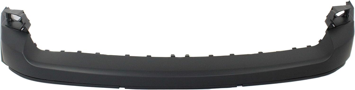 Front Bumper Upper Cover Primed + Lower Valance Textured Direct Replacement Compatible With 2011-2017 Jeep Patriot CH1014103 CH1015110 68091521AA 68091522AA